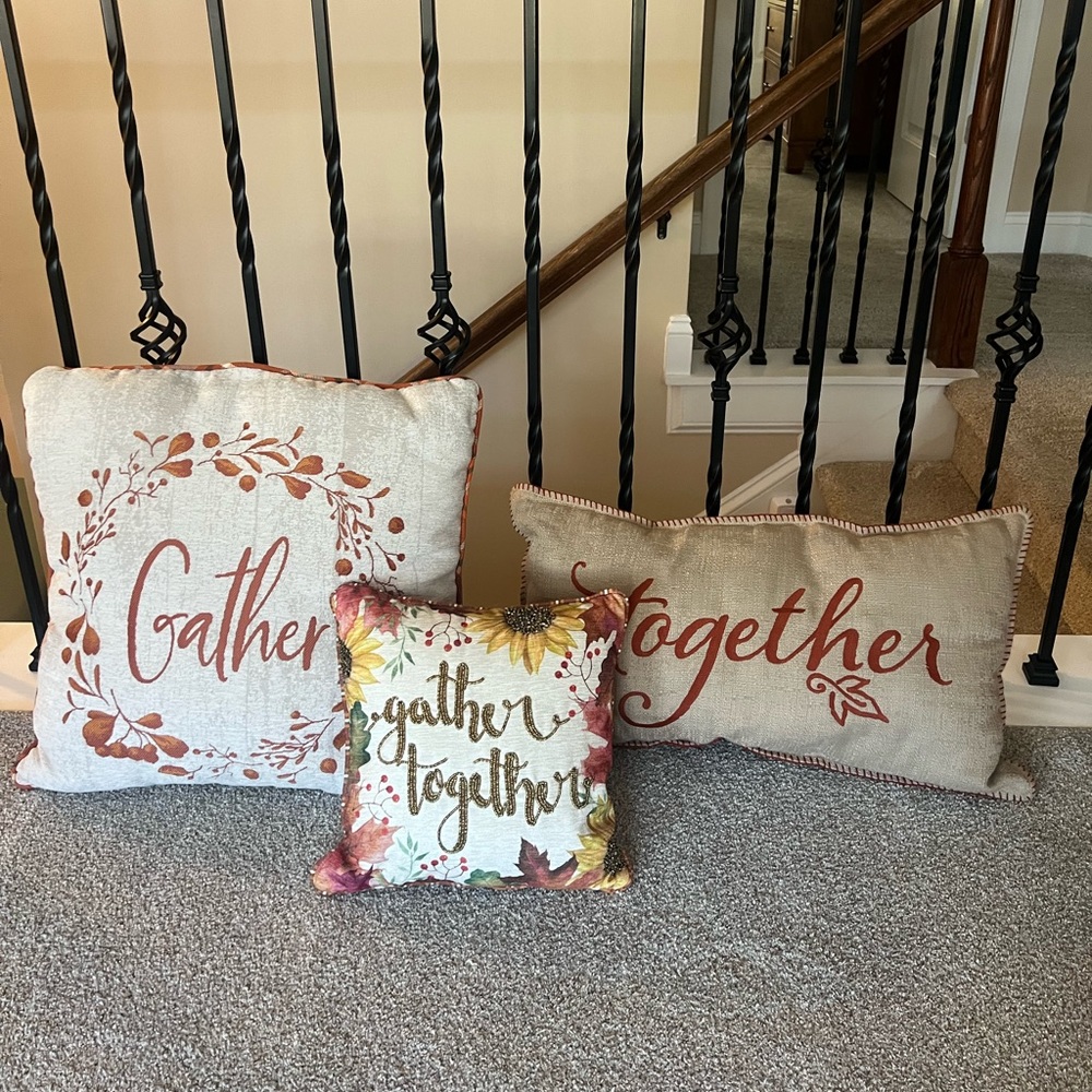 Assortment of Fall Throw Pillows ✨